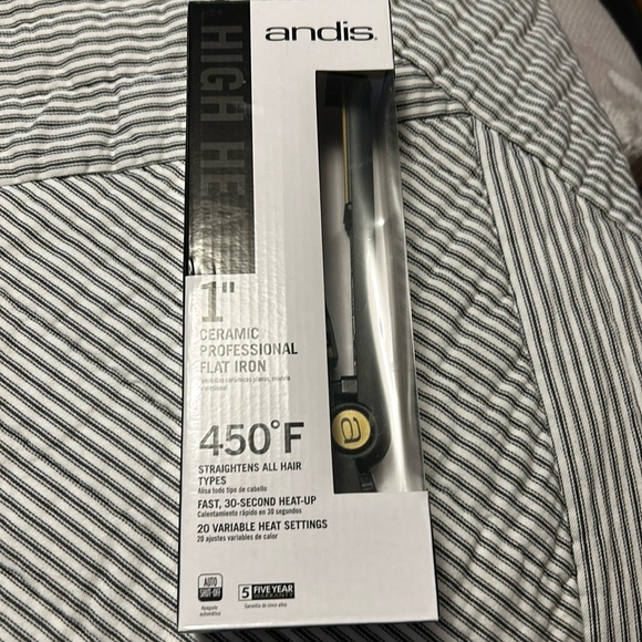 Andis 1” Flat Iron - Picture 1 of 6